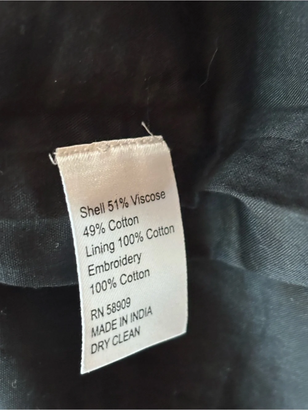 Antonio Melani Classic Black Pencil Skirt with Embroidered Ivory Trim